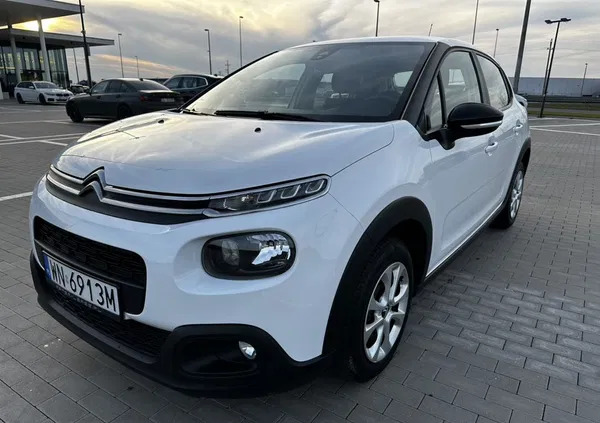 citroen tyczyn Citroen C3 cena 44000 przebieg: 89988, rok produkcji 2020 z Tyczyn